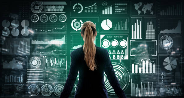 istock Big Data Technology for Business Finance Concept. 1155114344
