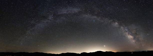 istock Colorado Milky Way Panorama 1155116580