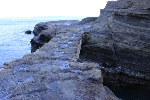 istock Dragon Head Coast, coast, sea, sediment, volcanic 1155118269
