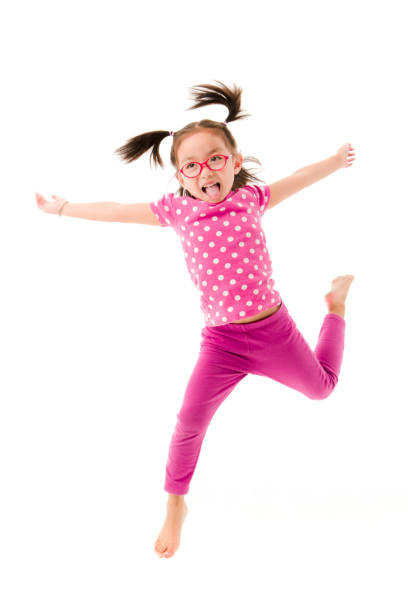 Little girl playing