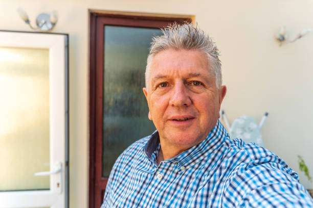 istock Senior Caucasian man portrait 1155126383
