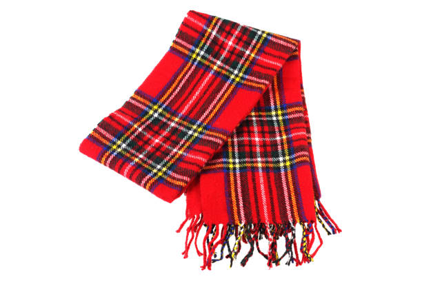 istock red cotton scarf isolated on white background 1155128532