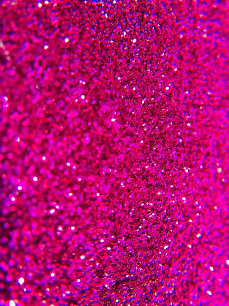Hot Pink Glitter Texture Stock Photo - Download Image Now - Hot Pink,  Glitter, Glittering - iStock