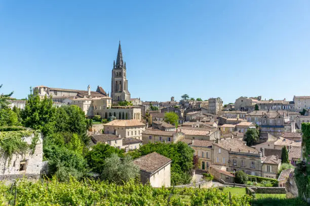 Photo of Saint-Emilion, near Bordeaux (Gironde, France)