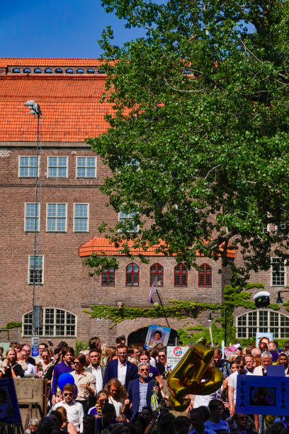 Stockholm, Sweden Stockholm, Sweden June 10, 2019 A  high school graduation ceremony. studenten stock pictures, royalty-free photos & images