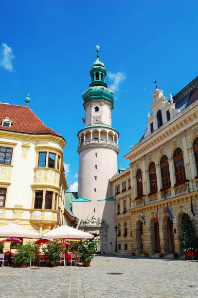 istock Main Square in Sopron, Hungary 1155155052