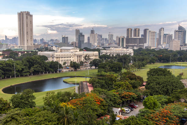 istock Manila cityscape from Intramuros 1155155157