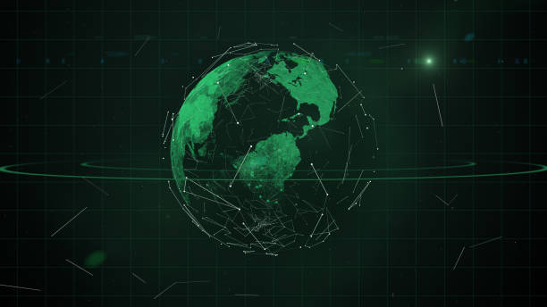 istock Concept of artificial intelligence, future technologies on the planet Earth. 1155158005