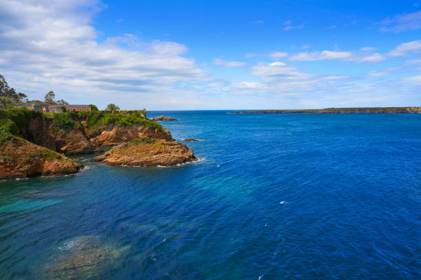 istock Ribadeo Eo river from Galicia Spain 1155159307