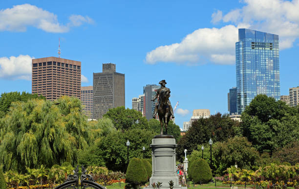istock Boston Public Garden 1155160085