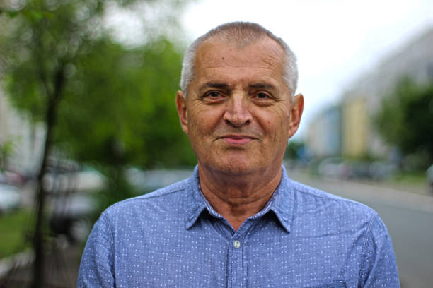 istock Portrait of senior man 1155160101