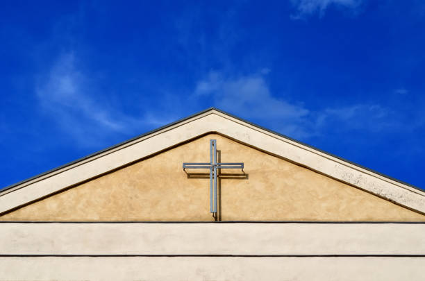 Cross at a church