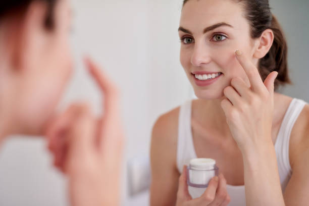istock Moisturiser's add life to your skin 1155167032