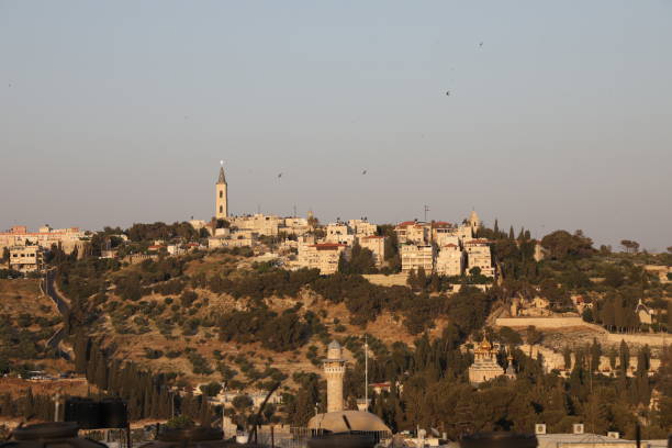 istock Jerusalem old city skyline sunset 1155167895
