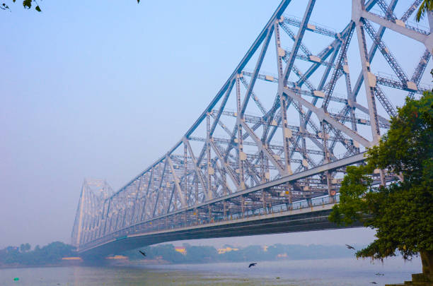 istock Howrah Bridge over Hoogly river, Kolkata, India 1155168514