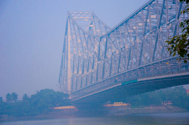 istock Howrah Bridge over Hoogly river, Kolkata, India 1155168658