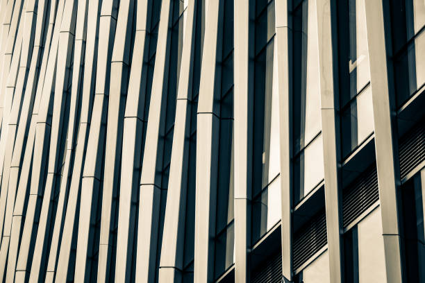 istock Abstract Futuristic Modern Architecture in the City 1155173045