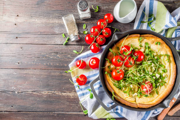 istock Savory vegan dutch baby baked pancake 1155178960