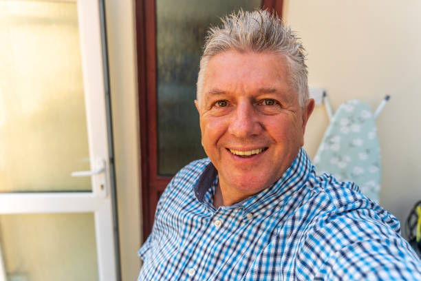 istock Senior Caucasian man portrait 1155179354