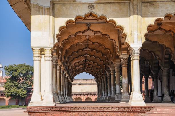 istock Red Agra Fort in Agra. Uttar Pradesh. India 1155181800