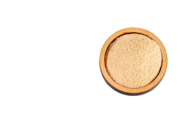 istock Organic maca powder - Lepidium meyenii. 1155185130