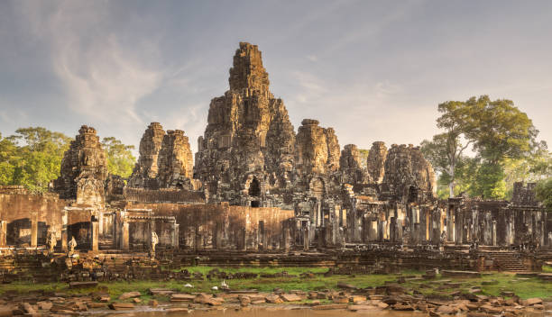 istock Ancient temple Bayon Angkor Siem Reap, Cambodia 1155193199