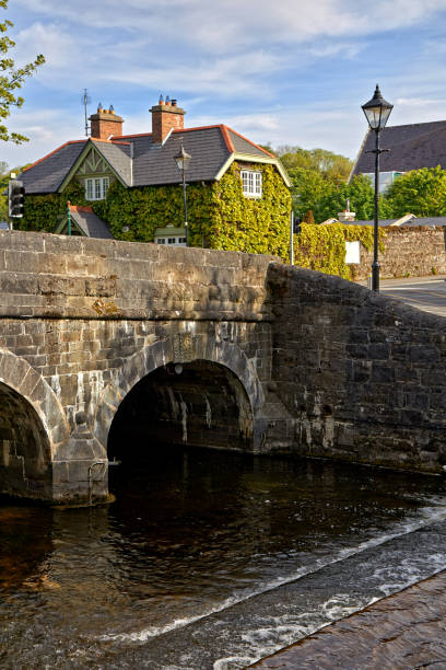 istock Stone bridge over Carrowbeg River in Westport, Ireland 1155199225
