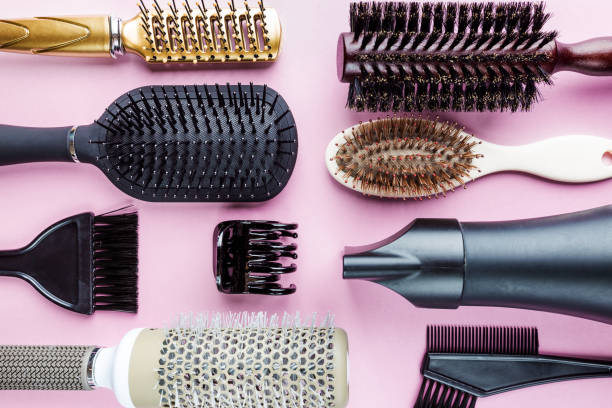 istock Various hair dresser tools 1155203318