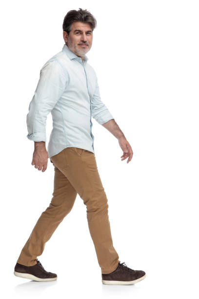 istock Positive casual man stepping to the side 1155204132