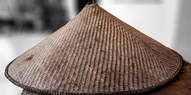 istock a traditional hat from Indonesia, the name is dukukuy 1155209291