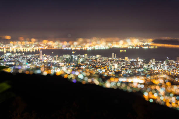 istock George Town City view from Penang Hill during dawn 1155212121