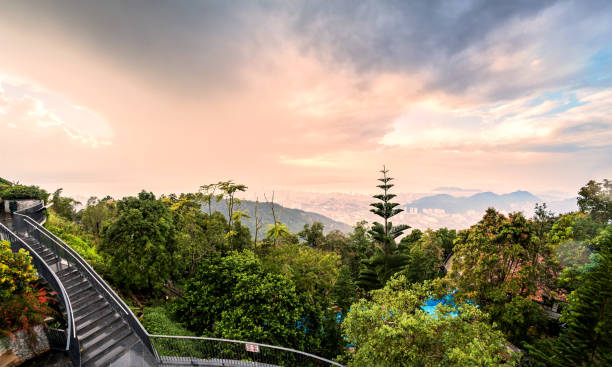istock George Town City view from Penang Hill during dawn 1155212546