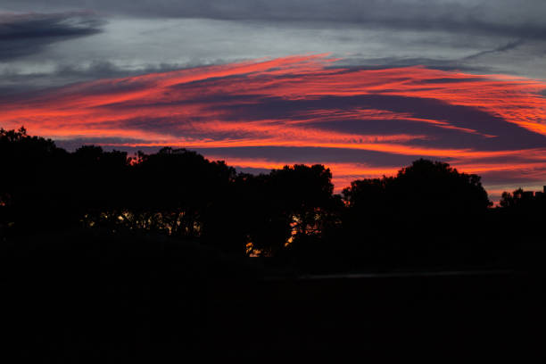 istock Beautiful pink cloud over the Zaragoza Skt 1155213755