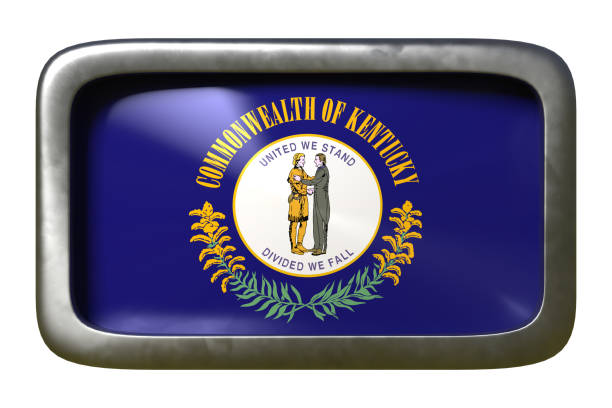 istock 3d rendering of Kentucky State flag 1155215368