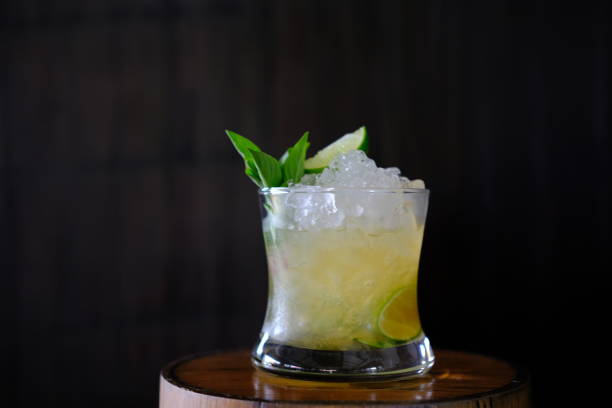 istock summer cocktail whiskey with mint leaves 1155218918