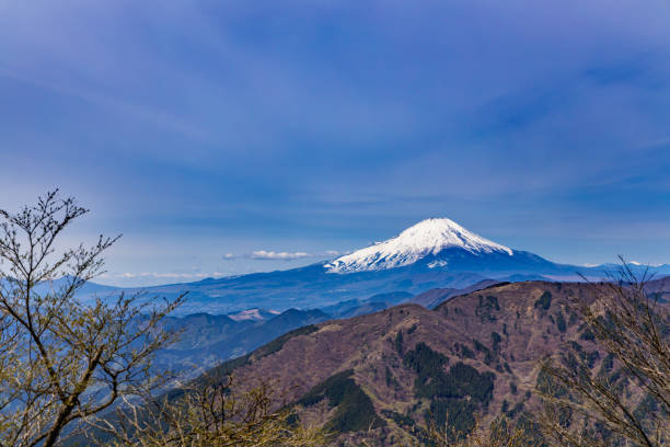 istock Mt Fuji and the blue sky 1155222089
