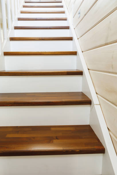 istock wooden stairs at home 1155225217