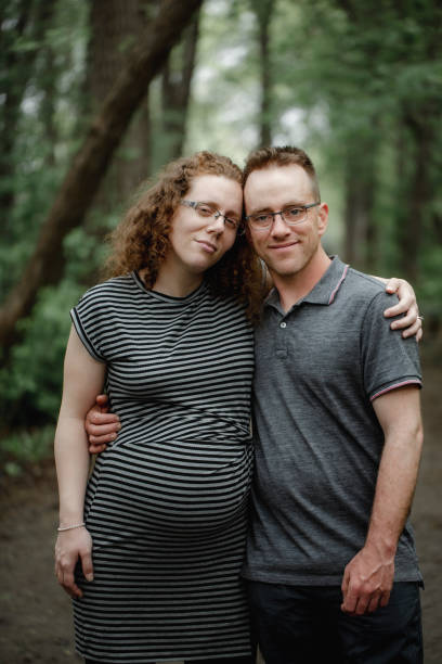 istock Pregnant woman with husband 1155227613