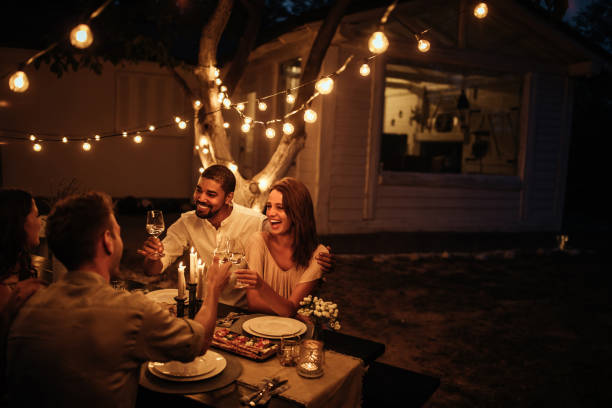 istock Dinner with friends is always a great idea 1155231452