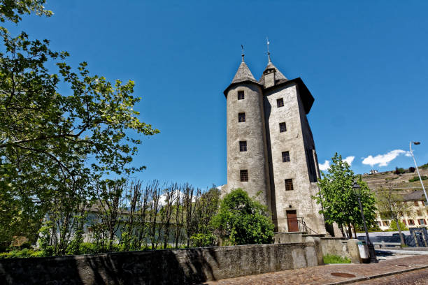 istock Sion, Valais, Switzerland, 05.01.2019, sorcerer's Tower 1155231935