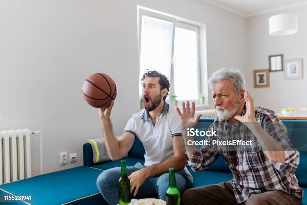 Epic Exciting Game Stock Photo - Download Image Now - Basketball - Sport, Fan - Enthusiast, Men