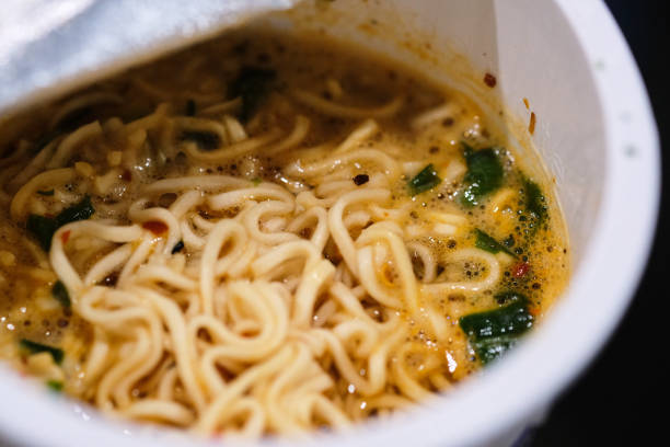 istock Instant noodles in small cups 1155239260