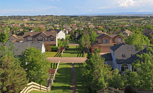 Centennial, Colorado-Denver metro Area Residential panorama photo