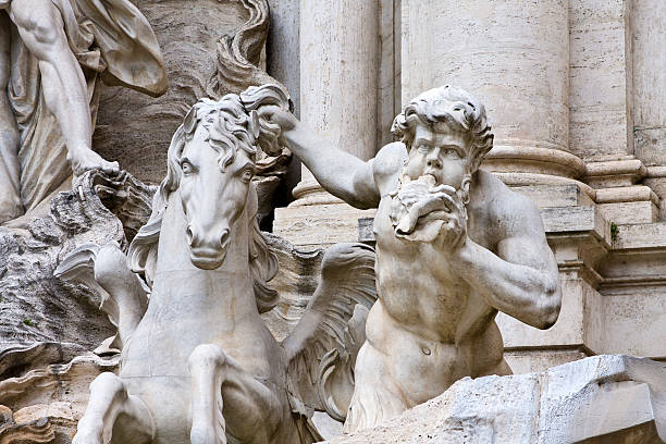 istock Trevi fountain detail 115525073