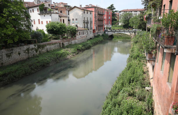 istock Retrone river in Vicenza City in Italy 1155254296