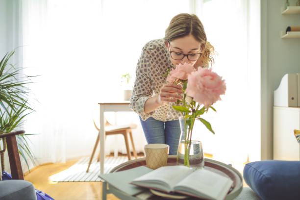 istock Young woman at home 1155255618
