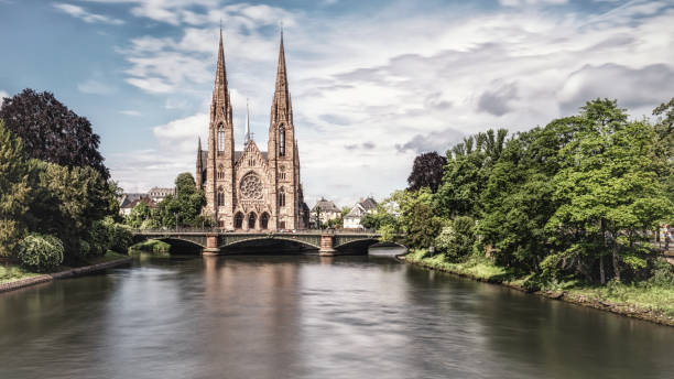 istock Saint Paul church in Strasbourg 1155255667