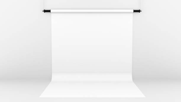 istock Photo studio background. Equipment for photography, backdrop. 1155261446
