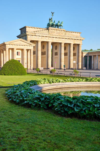 istock The famous Brandenburg Gate in Berlin 1155263295