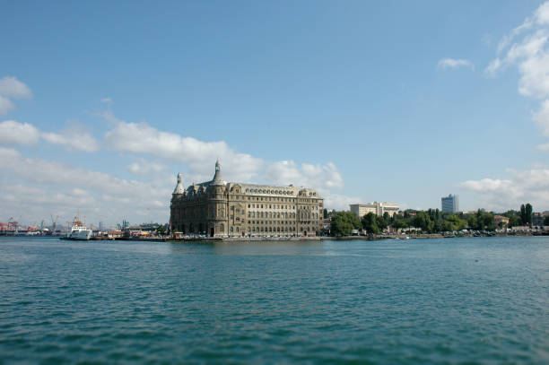 istock Haydarpasa harbor, Lighthouse, Blue Sky, istanbul, Turkey 1155264140